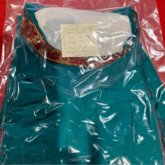 Princess Jasmine Disney-bound Costume  Elegant Beaded Indian Design Dress MED-LG - Picture 16 of 16